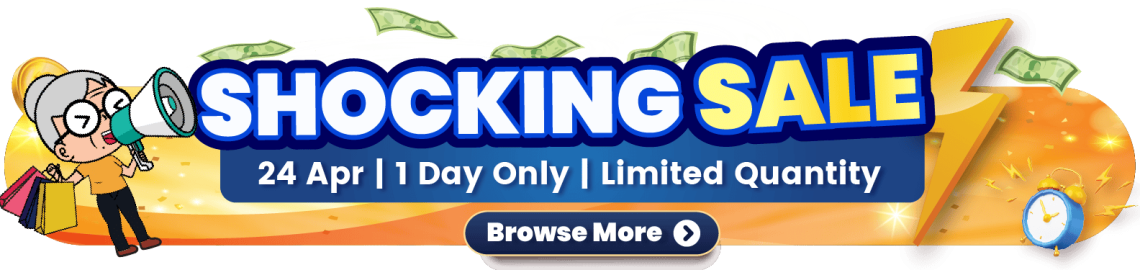 Day 1 - 24 Apr - Members Day 2025 - Shocking Sale Midbanner