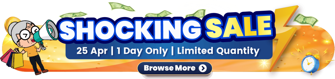 Day 2 - 25 Apr - Members Day 2025 - Shocking Sale Midbanner