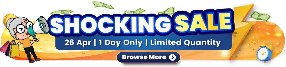 Day 3 - 26 Apr - Members Day 2025 - Shocking Sale Midbanner