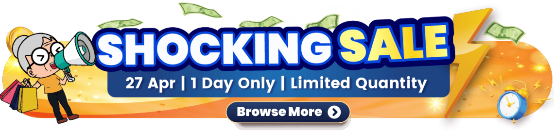 Day 4 - 27 Apr - Members Day 2025 - Shocking Sale Midbanner
