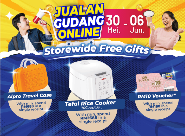 OC Mobile - Storewide Free Gifts - Jualan Gudang Online May 2025 - OC Banner