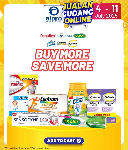 OC_WHS BanneR_Lifestyle_Panaflex, Sensodyne, Polident, Scotts, Centrum & Caltrate