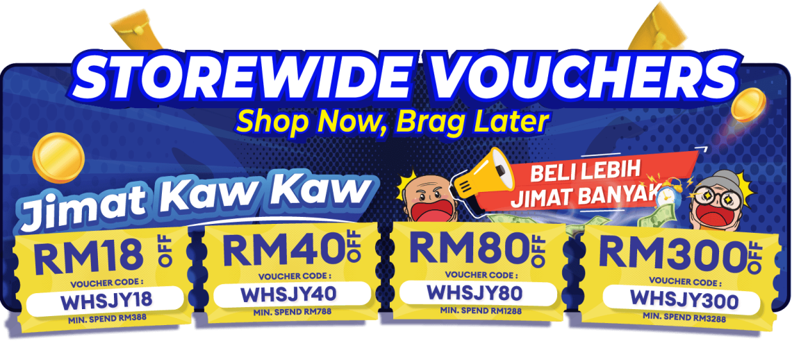 Storewide Voucher - Jualan Gudang Online July 2025 - Midbanner